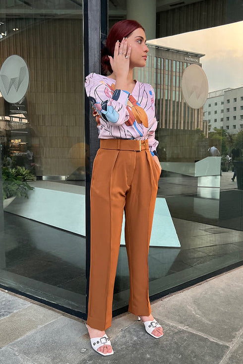 Lyla Brown Pink Summer Coord